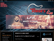 Tablet Screenshot of mnmmanews.com